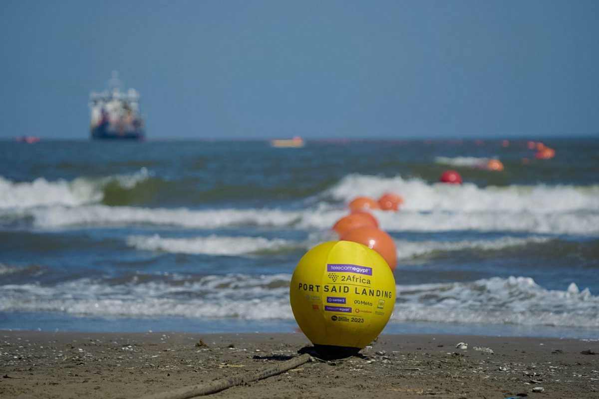 2Africa Subsea Cable Lands at Port Said in Egypt