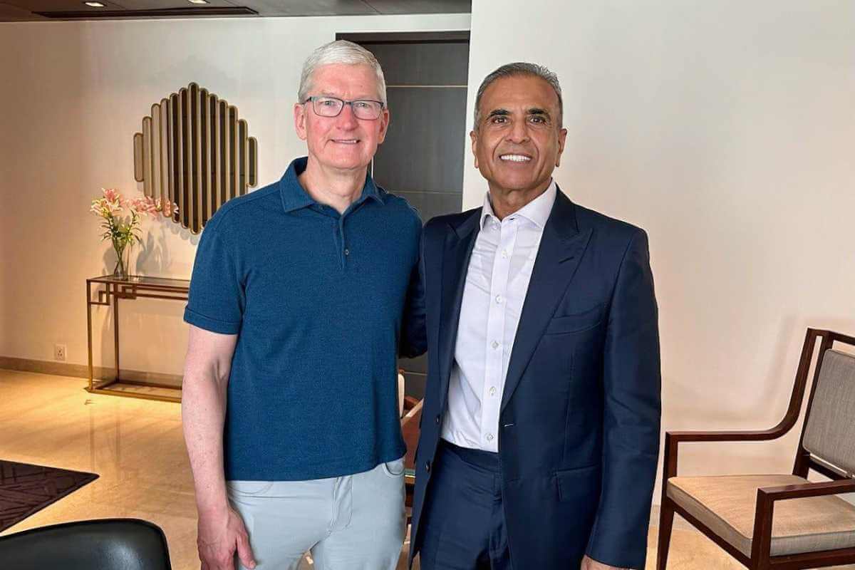 Strengthening Partnership: Tim Cook and Sunil Bharti Mittal Discuss Collaboration in Indian and African Markets