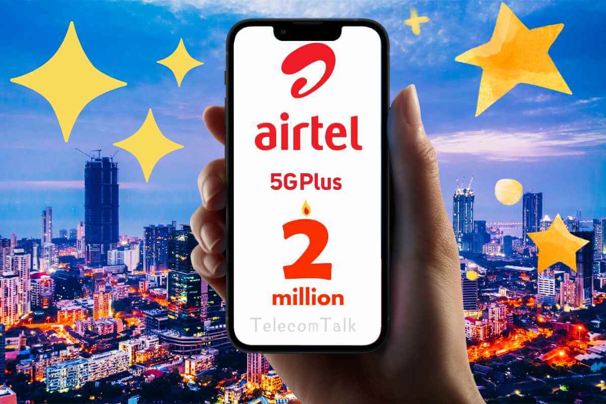 Bharti Airtel ha anunciado 2 millones de suscriptores únicos de 5G en Mumbai