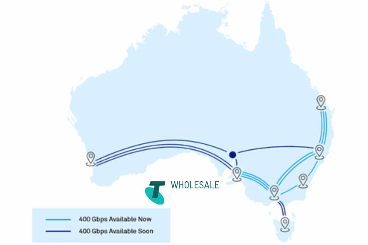 Telstra Wholesale Launches 400 Gbps Wavelength Services on Intercapital Routes