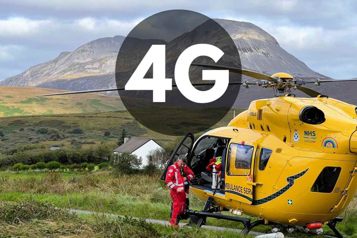 EE Expands 4G Network to Benefit Scotland's Remote Emergency Services