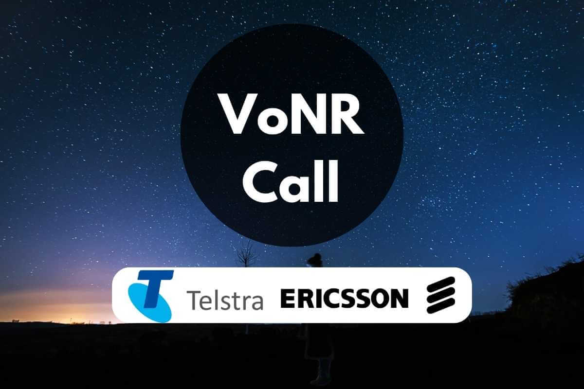 Telstra and Ericsson Achieve First VoNR Call Using RedCap Software