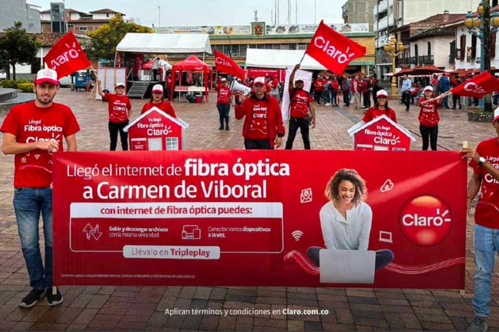 Claro Fiber Network Reaches 139 Municipalities in Colombia