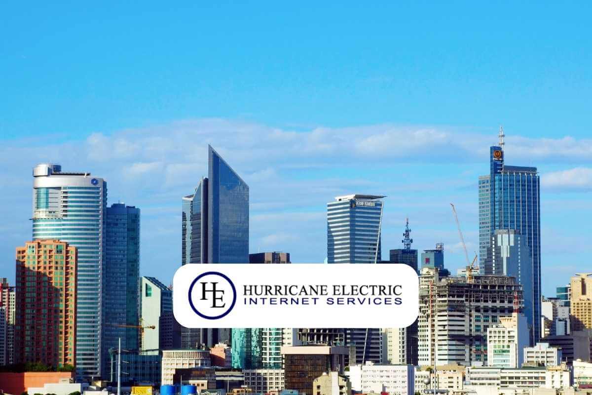 hurricane electric expands with new pop manila