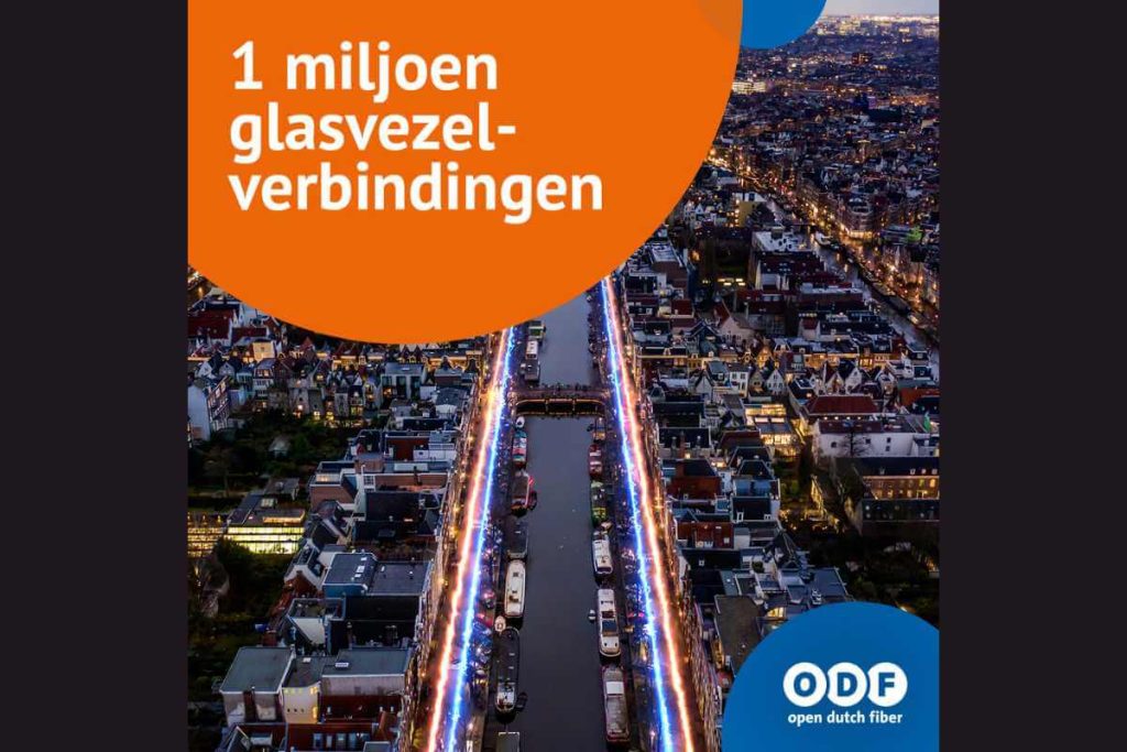Open Dutch Fiber Reaches 1 Million Fiber Optic Connections