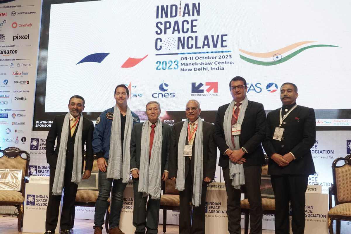 India and France Forge Deeper Space Collaboration at Indian Space Conclave 2023