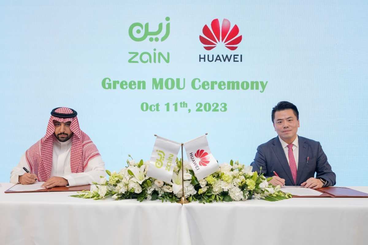 Zain KSA to Drive Green Technology Adoption With Huawei