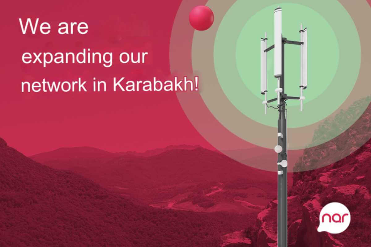 Nar Expands Network Coverage in Karabakh With Over 100 New Base Stations