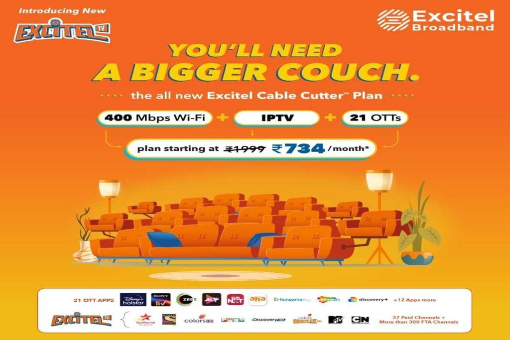 Excitel Brings Excitel TV, an IPTV Service with 21 OTTs and 550+ Live ...