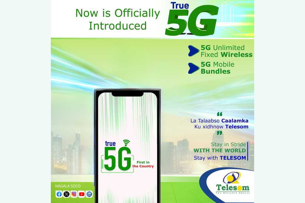 Telesom Launches 5G and FWA Services in Somaliland