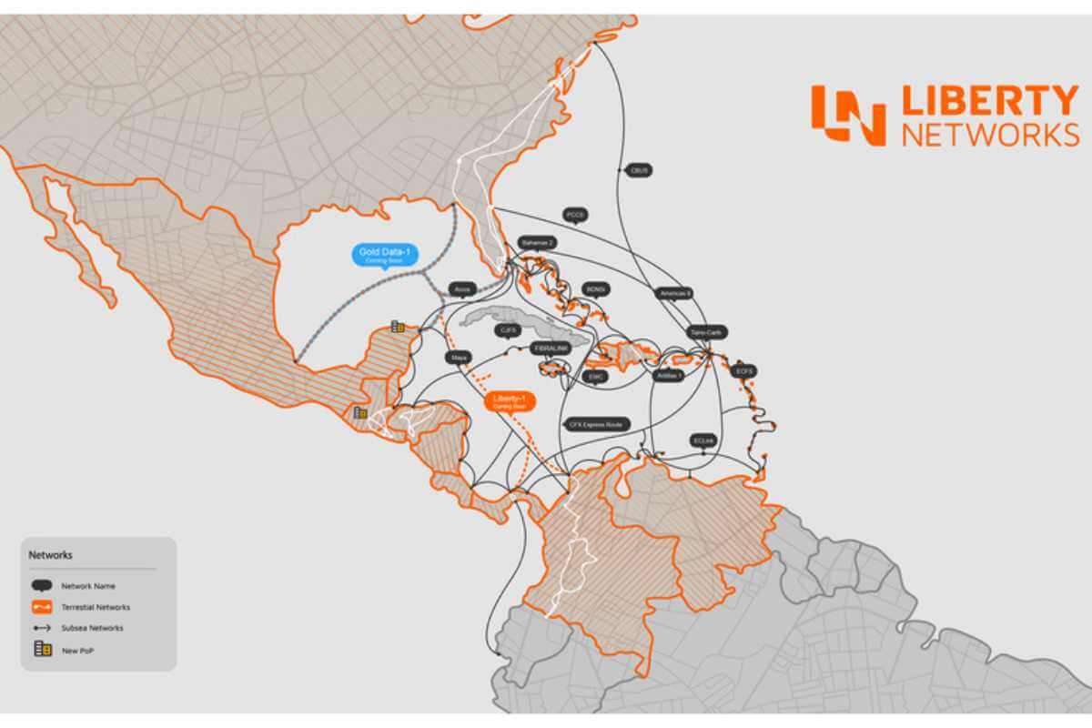 Liberty Networks ha activado dos nuevos PoP en México y Guatemala