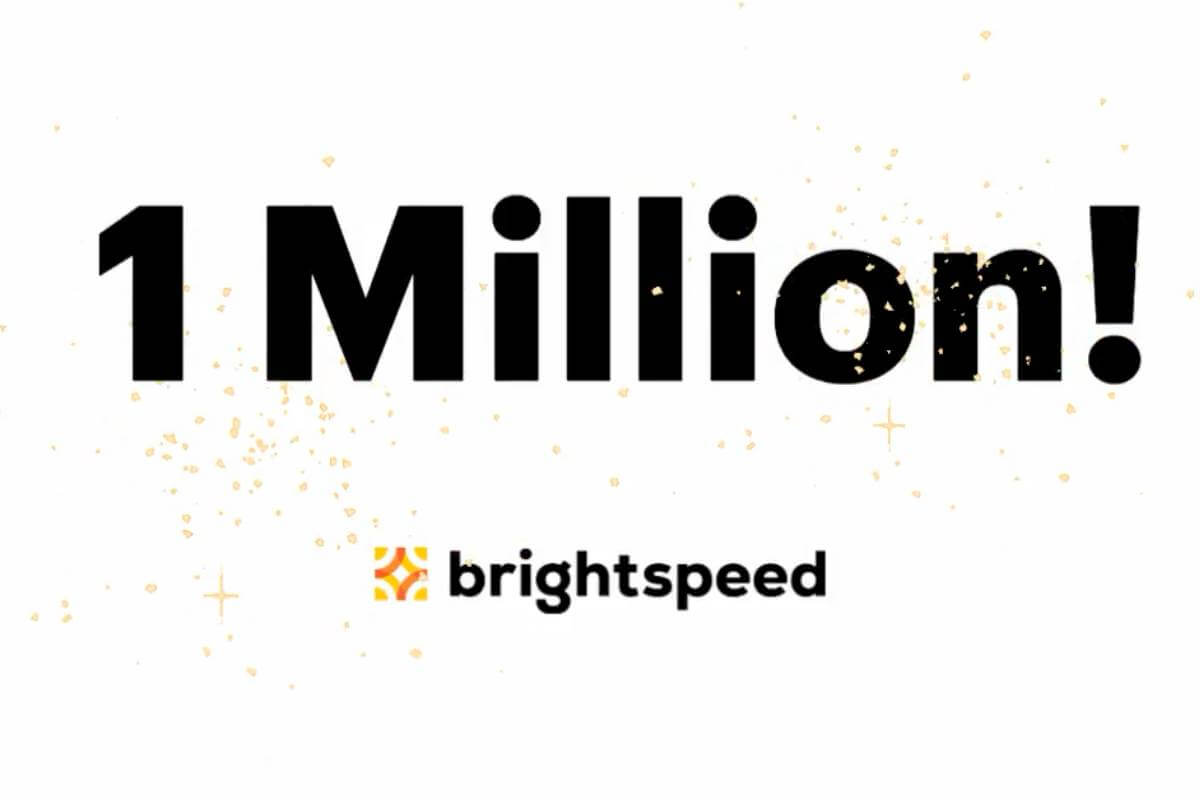 Brightspeed Surpasses One Million Fiber Locations Milestone in US