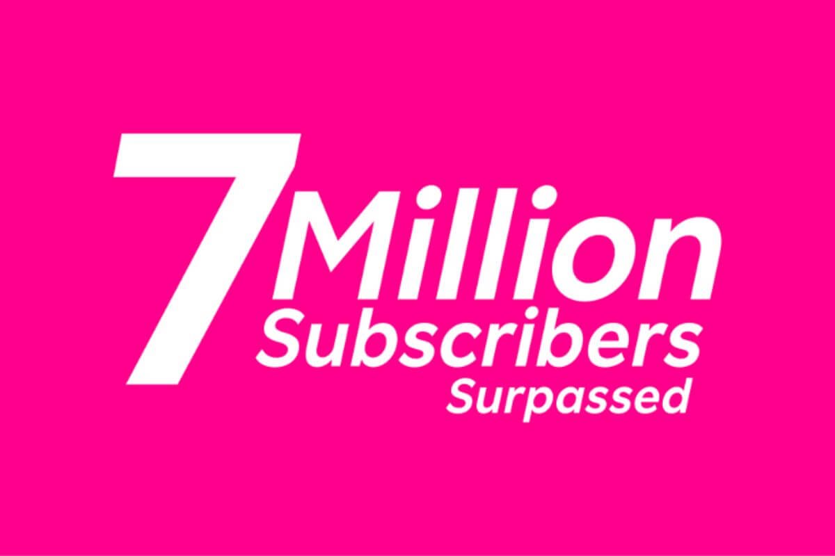 Rakuten Mobile Surpasses 7 Million Mobile Subscribers
