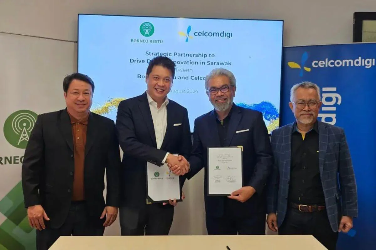 CelcomDigi Partners with Borneo Restu to Expand Internet Access in Sarawak