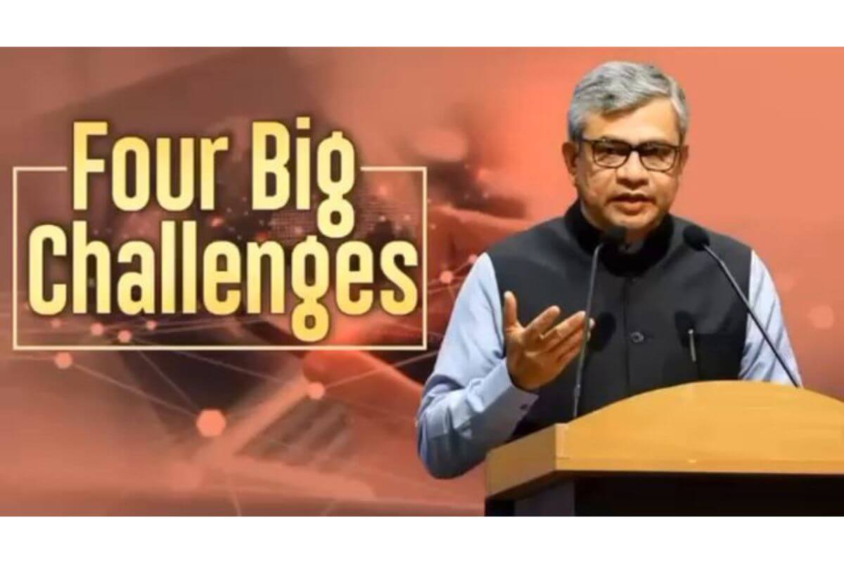 Union Minister of Data and Broadcasting Highlights 4 Huge Challenges Brought on by Huge Tech