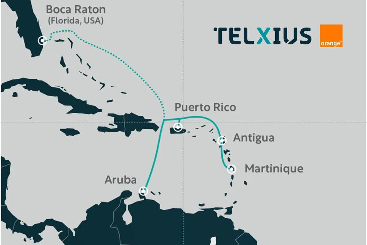 Orange and SETAR Launch CELIA-CETC Project in the Caribbean to Link Aruba, Martinique, and Florida