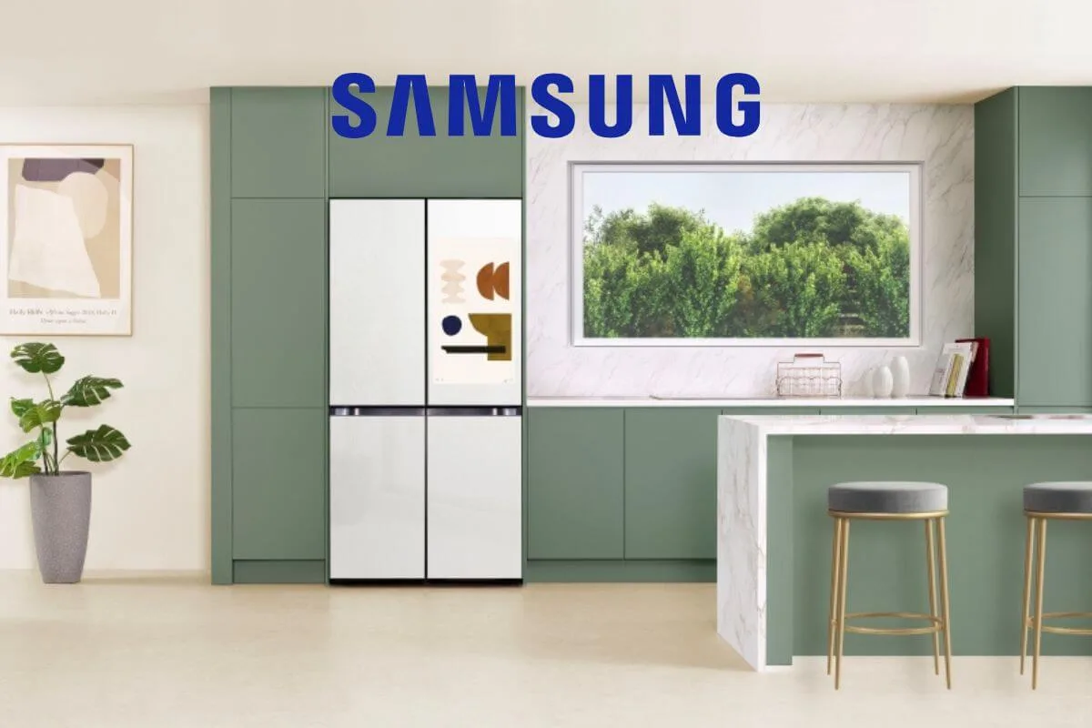 Samsung Unveils New Refrigerators With AI Hybrid Cooling Technology at CES 2025