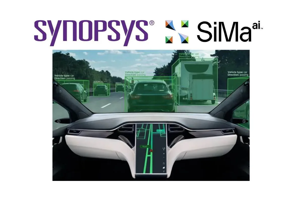 Synopsys and SiMa.ai Partner to Accelerate Development of Automotive Edge AI Solution