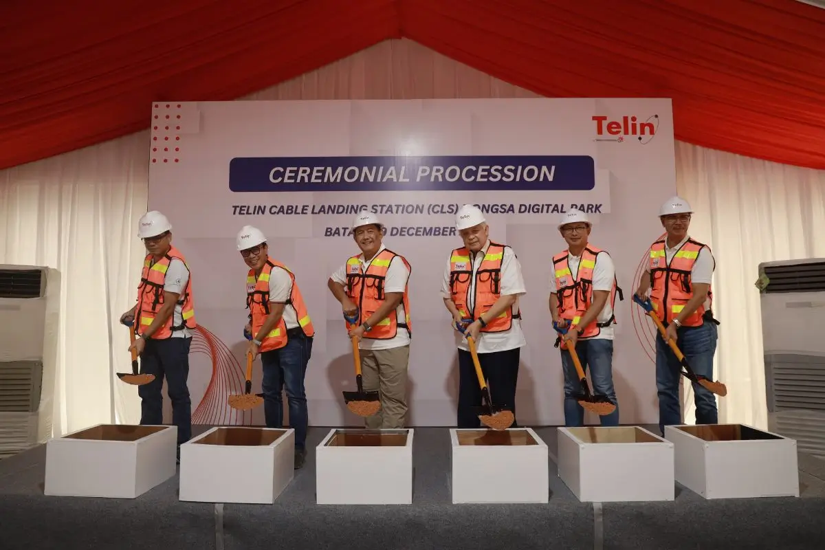 Telin and Companions Launch New Cable Touchdown Station at Nongsa