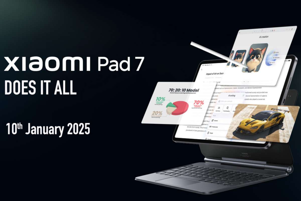 Xiaomi Pad 7 to Launch in India on January 10, 2025