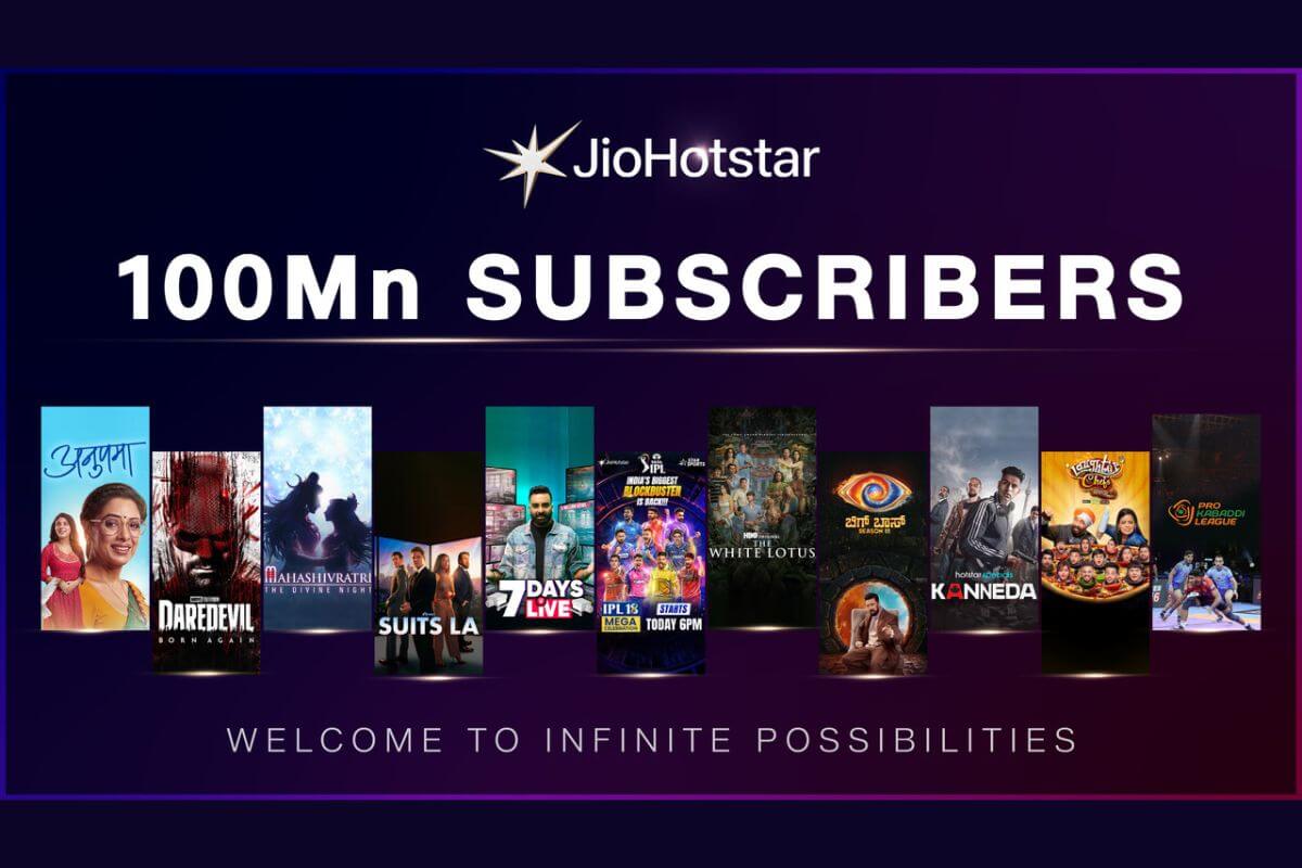 IPL 2025 Effect: JioHotstar Surpasses 100 Million Subscribers