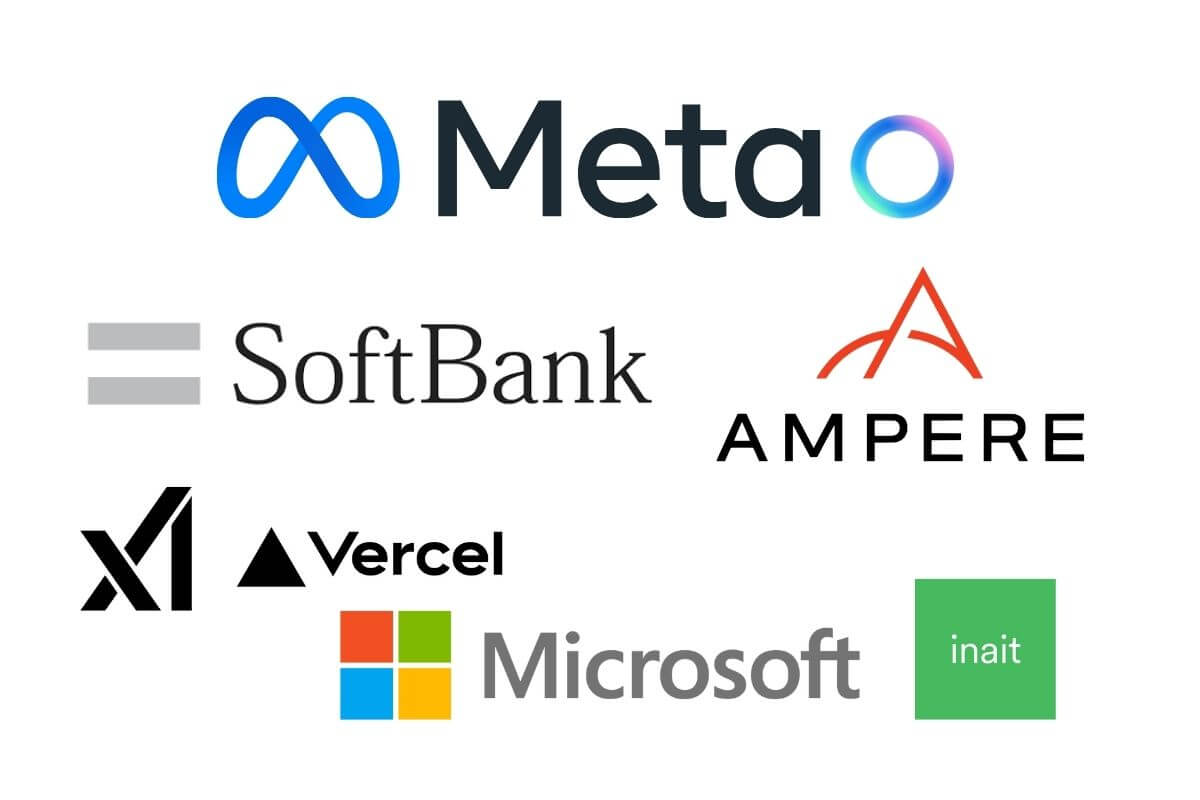 AI: Meta AI in Europe, SoftBank to Acquire Ampere, xAI Vercel Partnership, Microsoft Inait Brain AI Platform