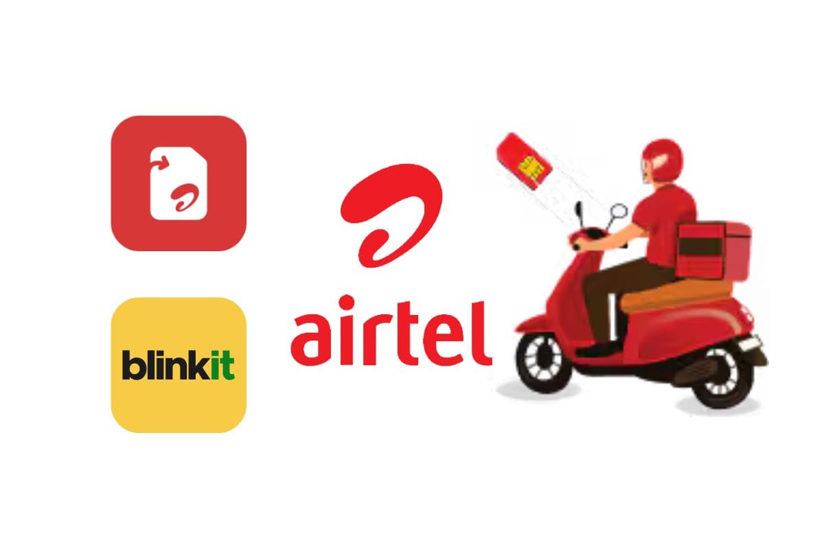 Bharti Airtel Partners with Blinkit for 10-Minute SIM Card Delivery