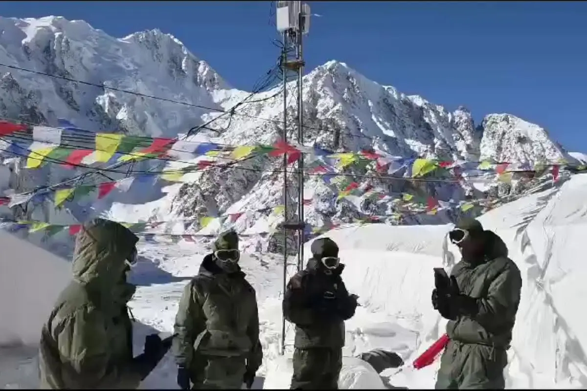 Indian Army Facilitates 4G, 5G Mobile Connectivity in Remote Ladakh, Including Siachen Glacier
