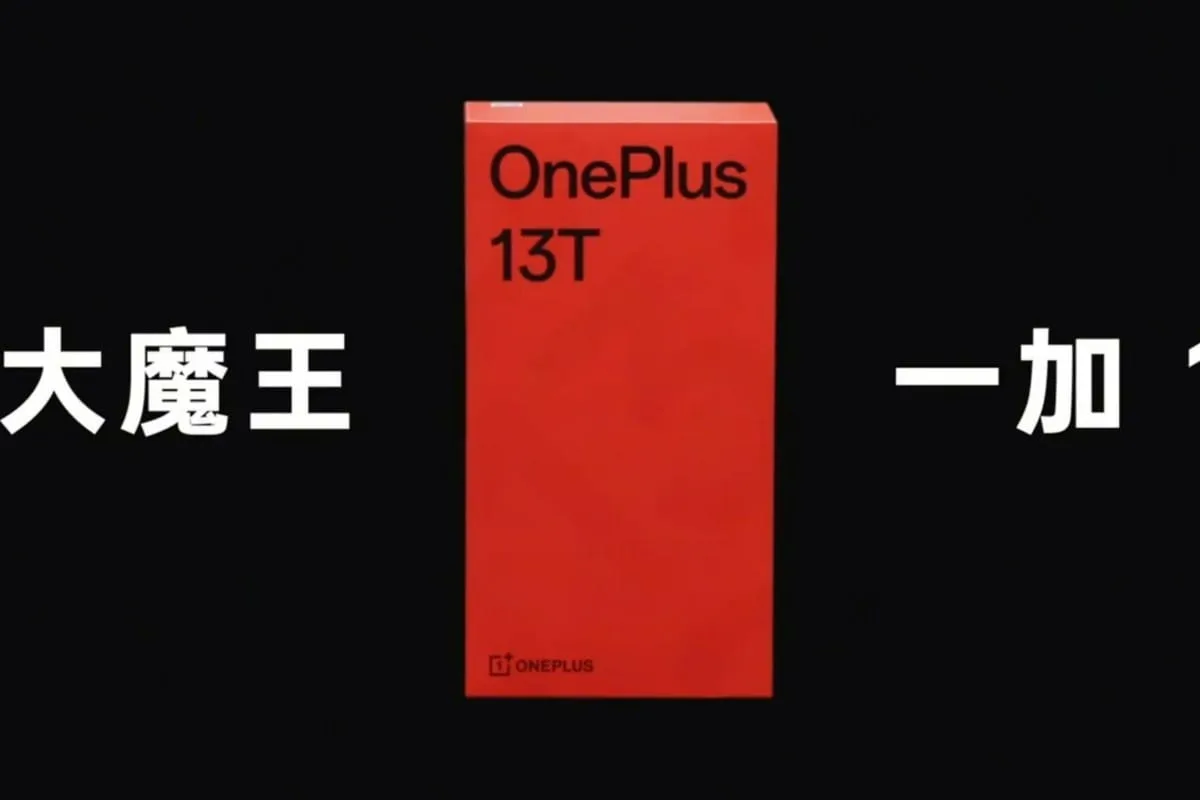 oneplus 13t will come in 3 colours