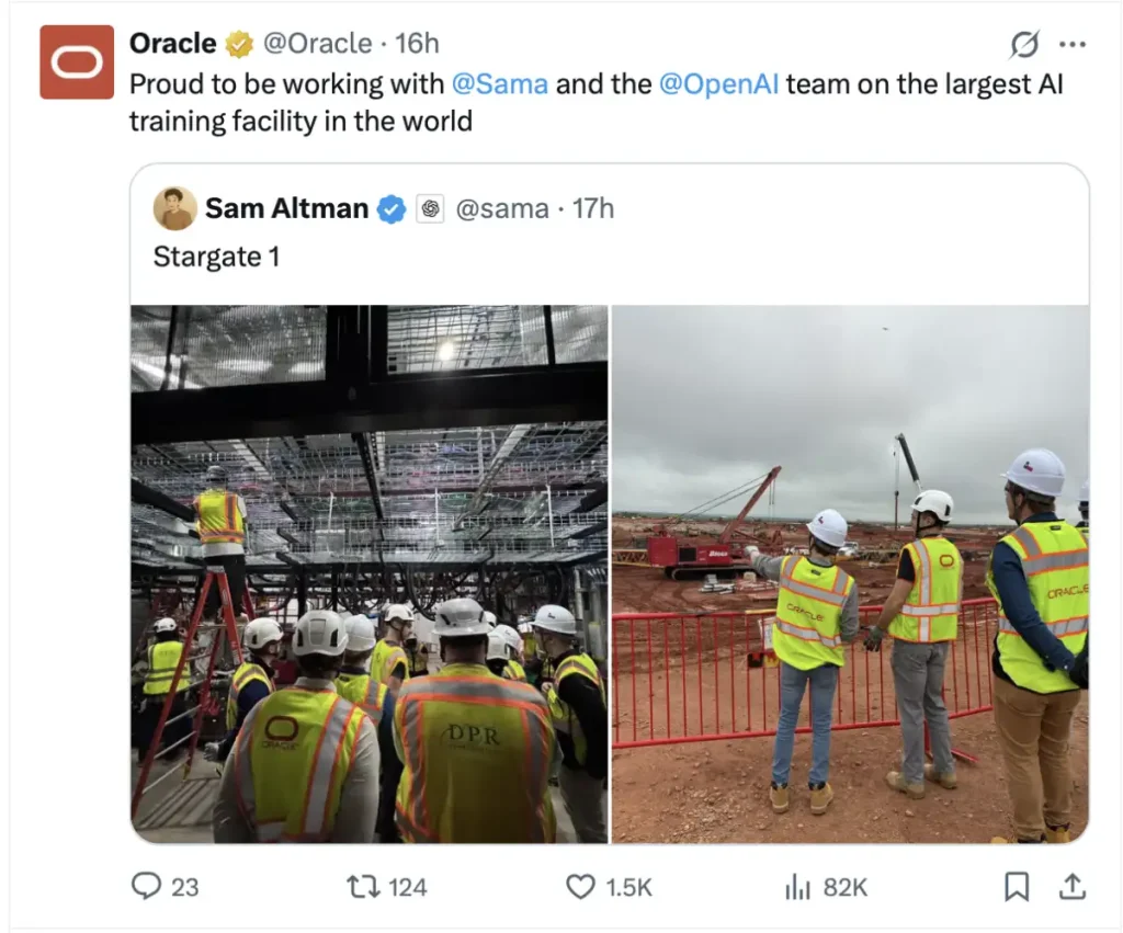 Oracle OpenAI Stargate 1