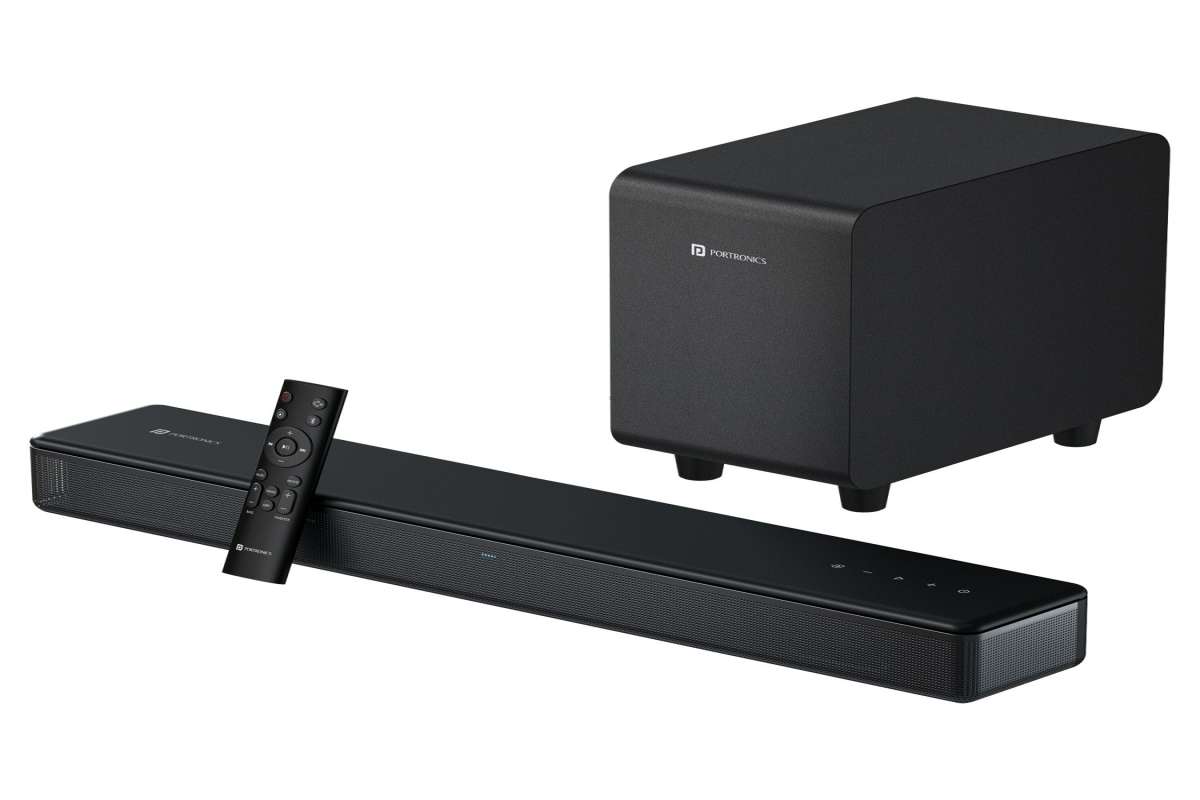 portronics launches sound slick x soundbar india