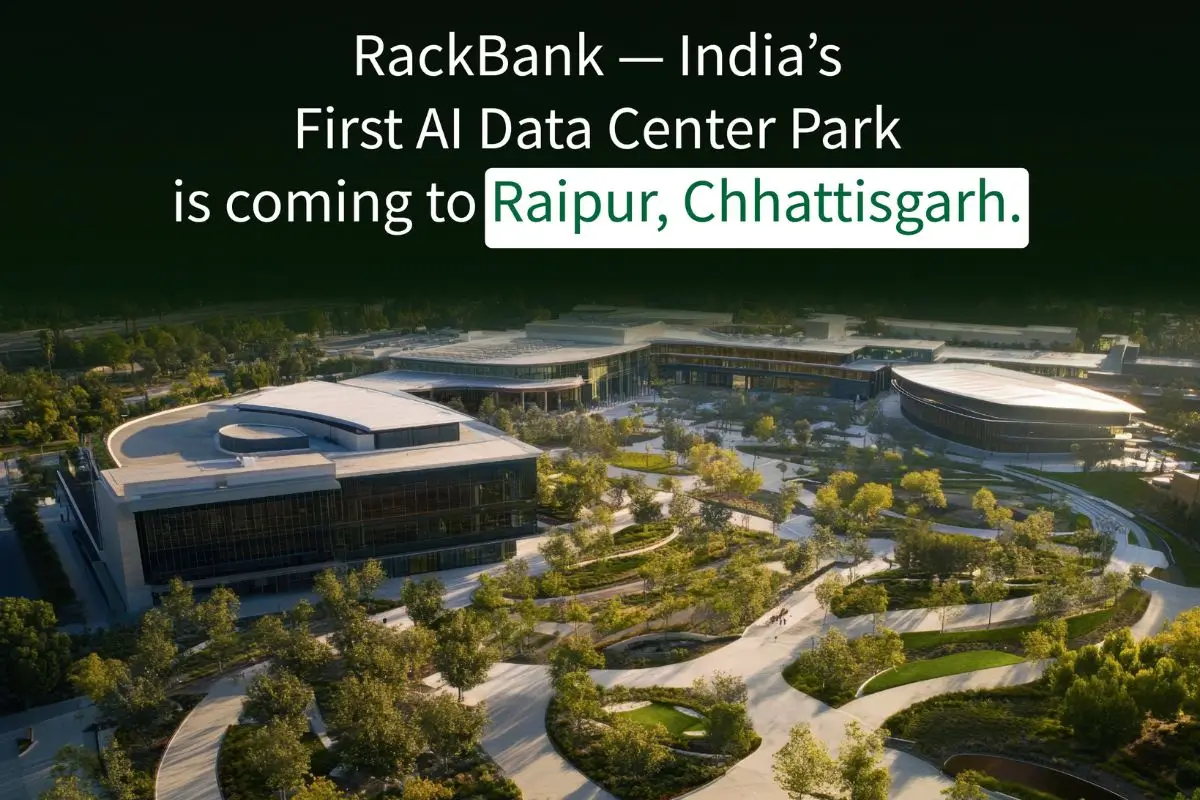 RackBank Inaugurates Rs 1,000-Crore AI Data Centre Park in Raipur, Chhattisgarh