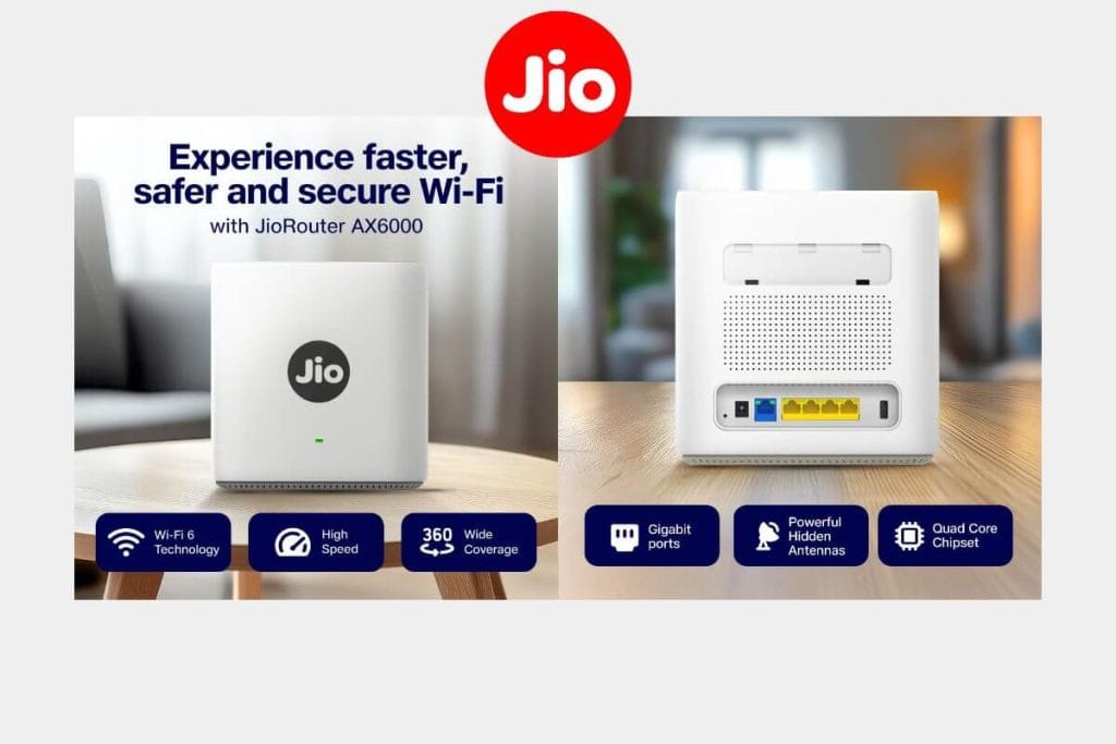 Reliance Jio Launches AX6000 Universal Router with Wi-Fi 6 and Mesh Support