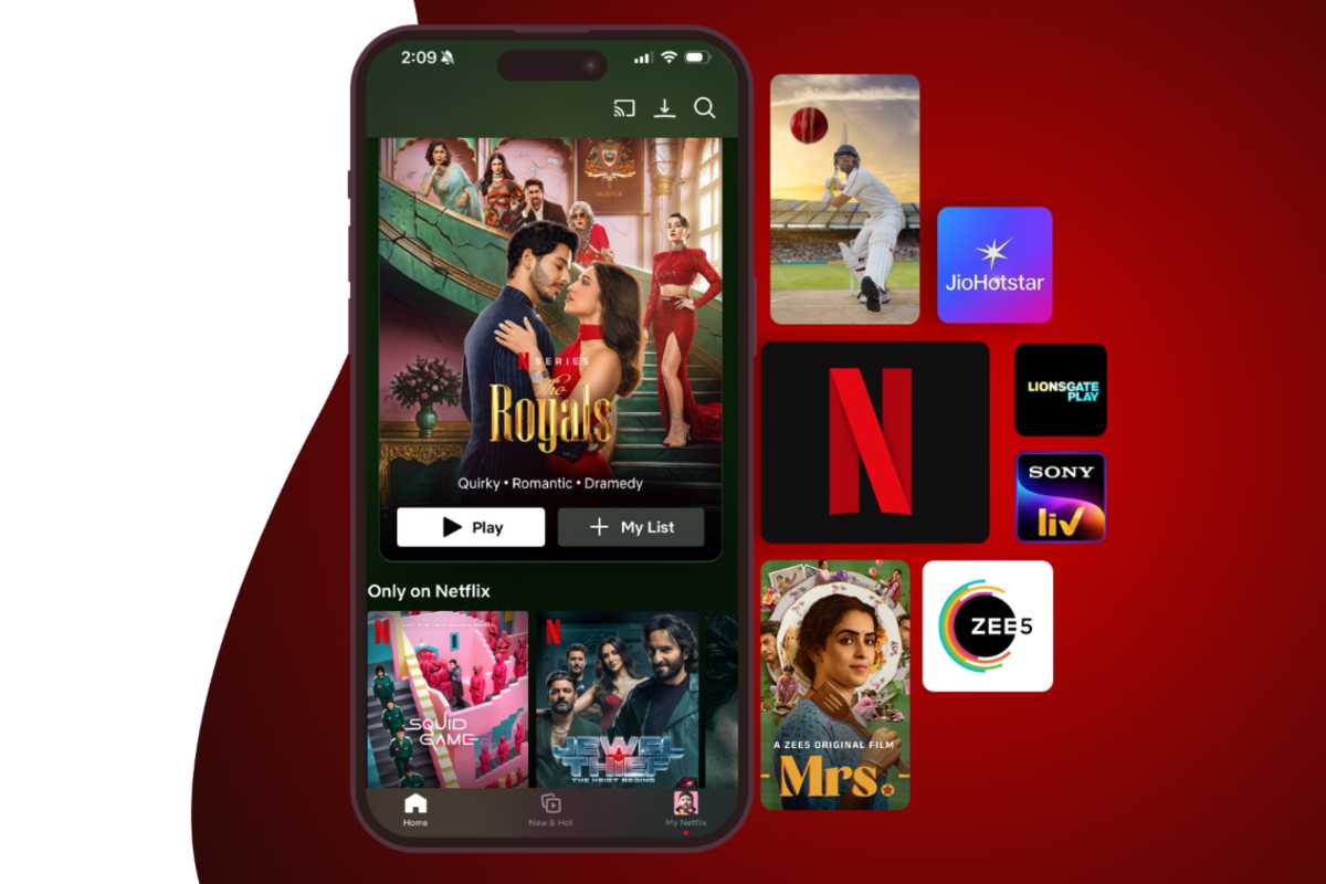Bharti Airtel has Five OTT Plans with 84 Days Validity