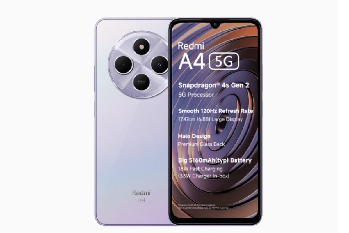 Redmi A4 5G Priced Under Rs 8000
