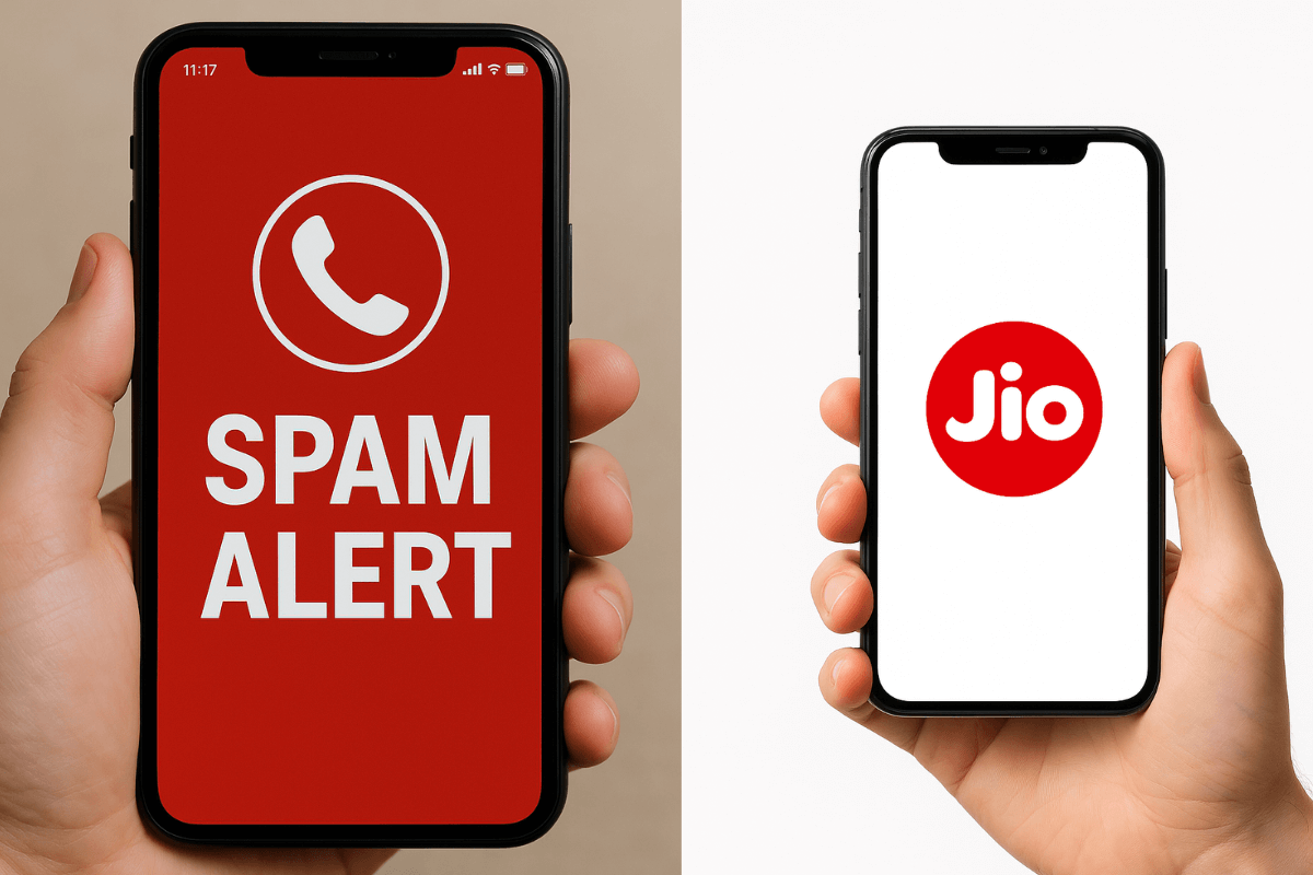problem with jio spam alert