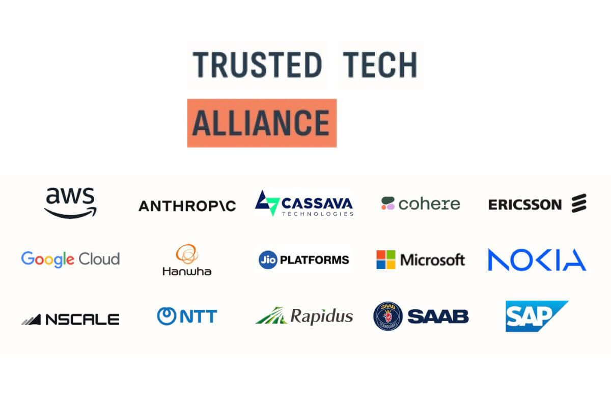 AWS, Ericsson, Google, Jio, Microsoft, Nokia, and Others Form Trusted Tech Alliance