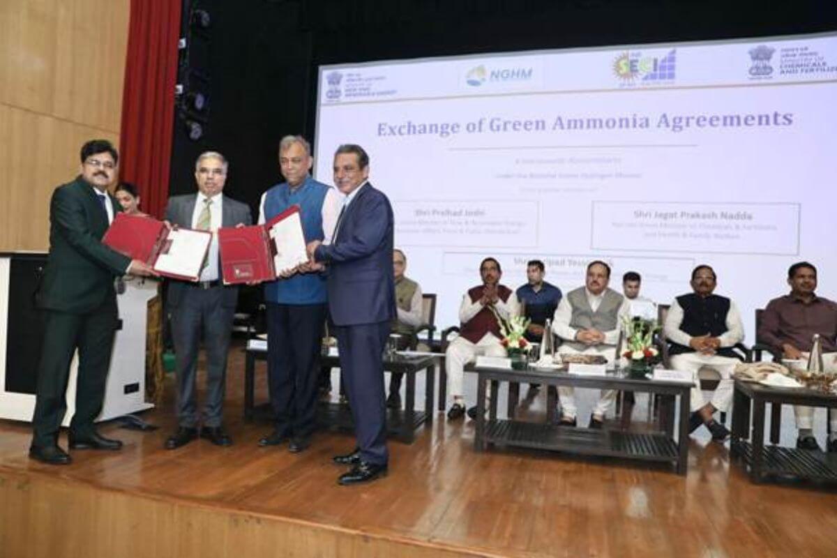 India Signs Strategic Green Ammonia Deals to Strengthen Fertiliser Security