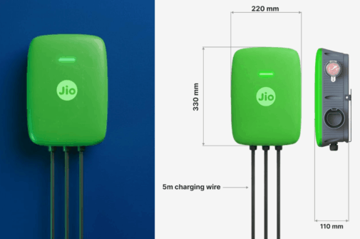 JioEV Launches 7.4kW Smart EV Charger With 4G, Wi-Fi and RFID Support