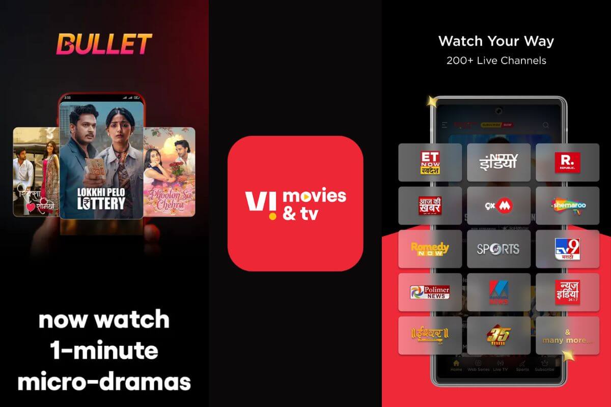 Vodafone Idea Brings Microdramas to Vi Movies and TV Through Bullet App Partnership