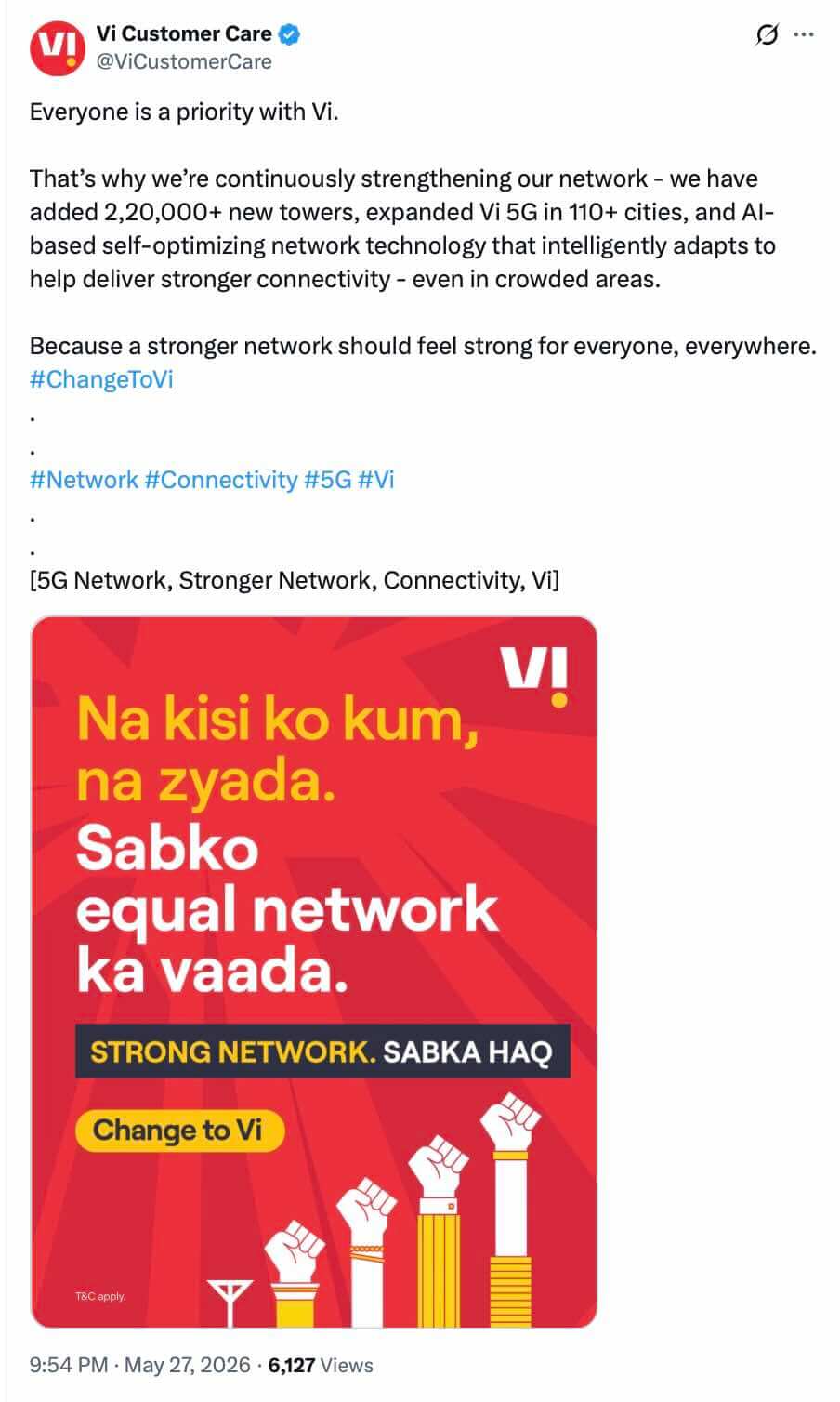 vi priority network tweet may 27