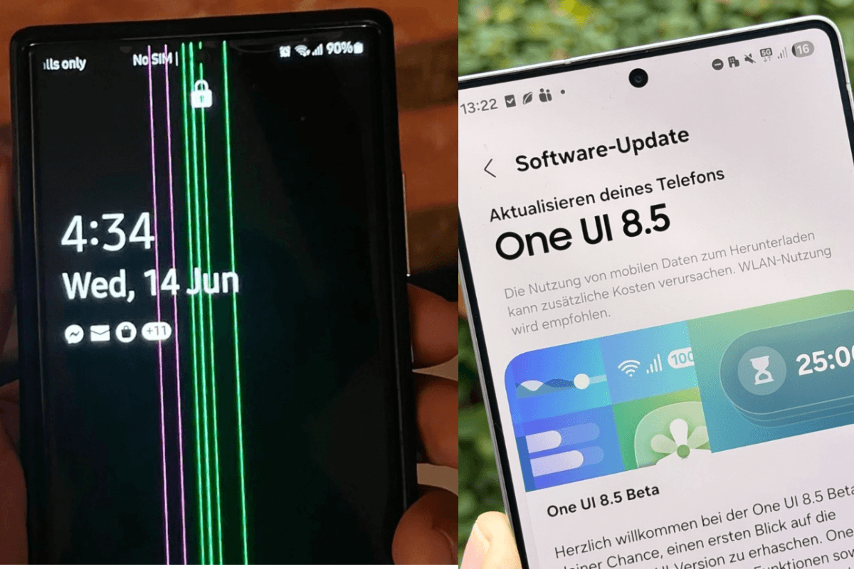 One UI 8.5 Hits Green Line Issues on Samsung Galaxy S23