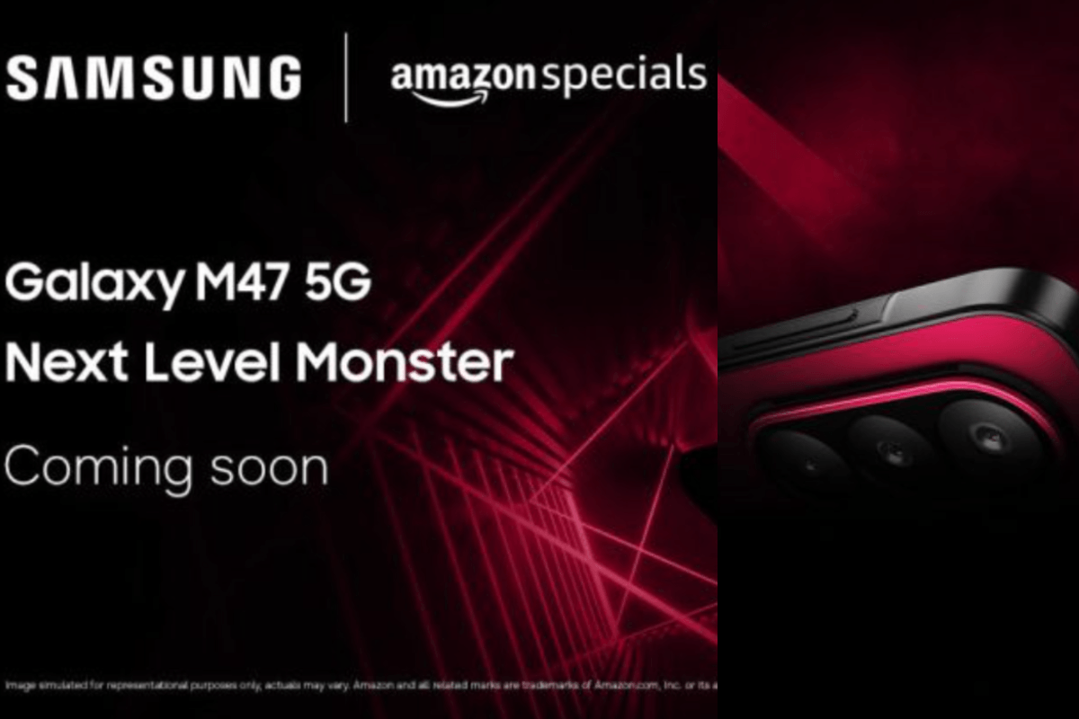 Samsung Teases Galaxy M47 5g “Next Level Monster” in India