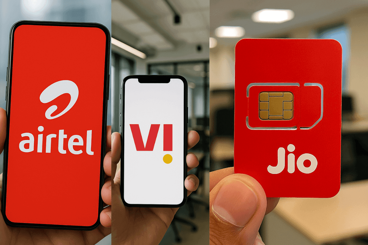 Vodafone Idea vs Jio vs Airtel: Whose Plan Under Rs 200 is Best