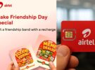 airtel users recharge friends with friendship bands
