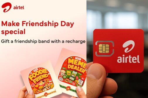 Airtel Lets Users Recharge Friends with Digital Friendship Bands