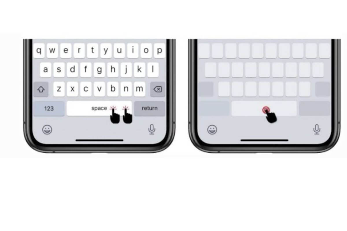 hidden keyboard trackpad