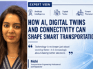 ai digital twins connectivity shape smart transportation