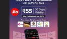 Jio Launches Rs 55 JioTV Pro Pack With Over 1,000 Live TV Channels and 10MB Data Benefit