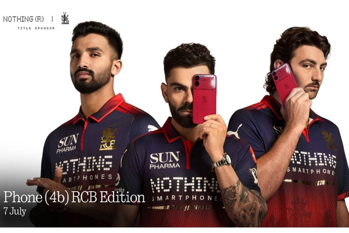 nothing reveals phone 4b rcb edition 
